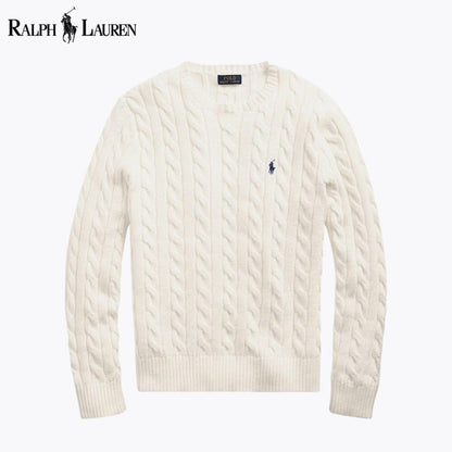 𝑅𝐿 Classic Cable-Knit Sweater